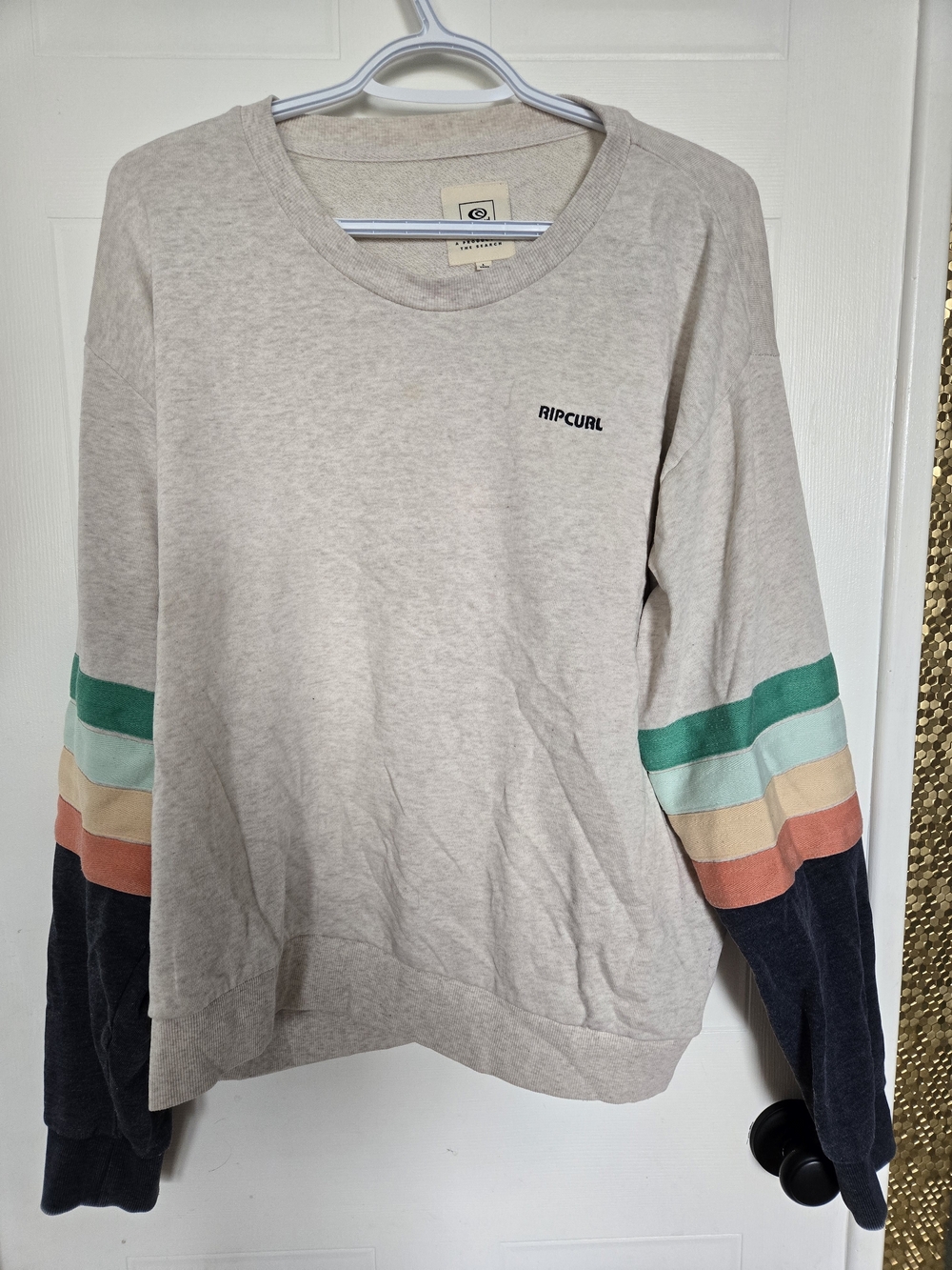 Rip Curl Cream Crewneck Pullover